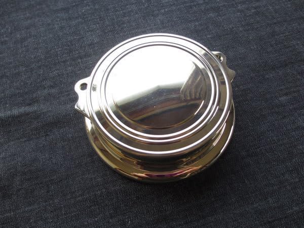 Amazon.co.jp: 摺り鉦 3点セット(摺鉦/チャンチキ/チャンギリ/当たり鉦